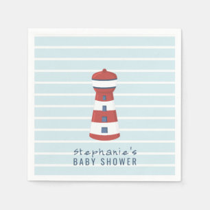 Nautical Baby Boy Baby Shower Napkin
