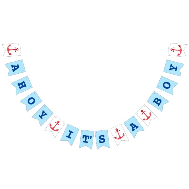 Nautical Baby Boy Bunting Bunting (All)