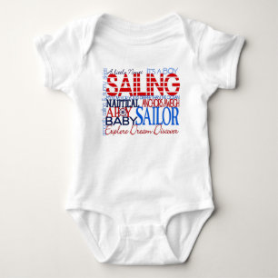 Nautical Baby Boy's T-Shirt Bodysuit