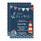 Nautical Baby Shower Invitation, Ahoy It's A Boy!