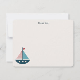 Nautical Baby Shower Thank You Notes