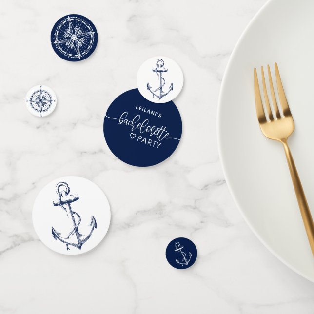 Nautical Bachelorette Party Confetti (Group)