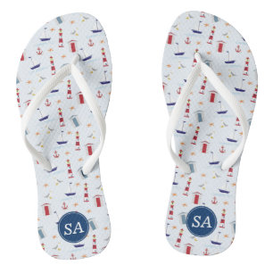 Nautical Back to School & Dorm Essentials Jandals