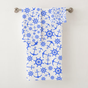 Nautical Bath Towel Set