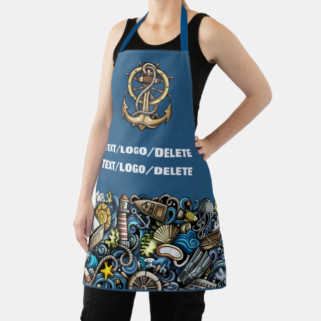 Nautical Beach Apron (Insitu)