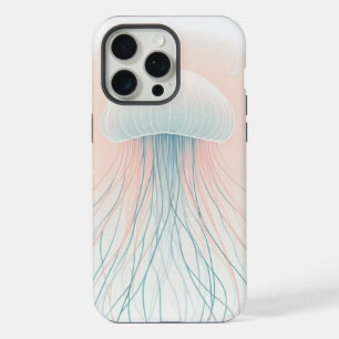 nautical/beach/coastal jellyfish iPhone 15 pro max case