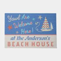Nautical Beach House | Cute Sailboat Pun | Custom