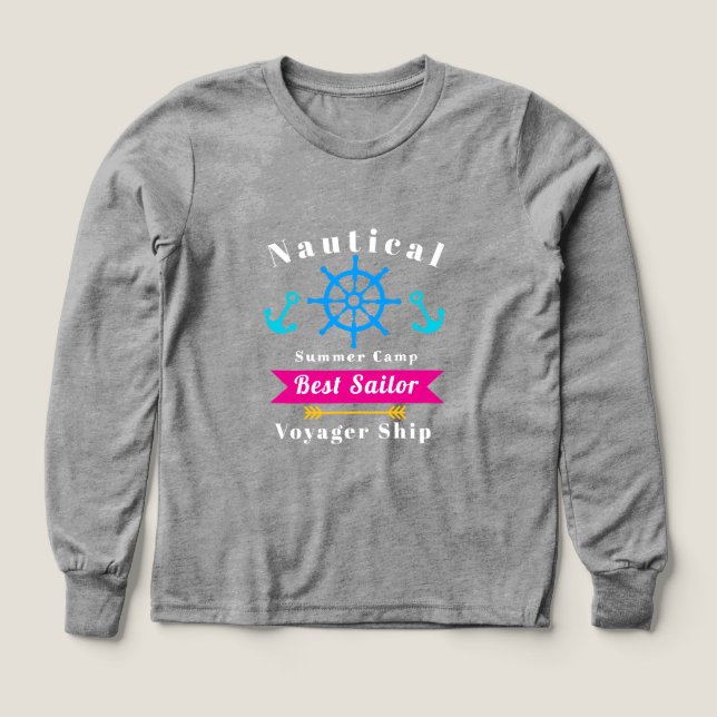  Nautical Best Sailor Grey (Design Front)