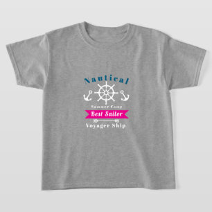 Nautical Best Sailor Grey T-Shirt