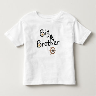 Nautical Big Brother  withoutStarfish  Toddler T-Shirt