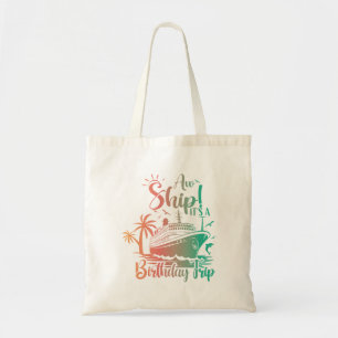 Nautical Birthday Gift Tote Bag