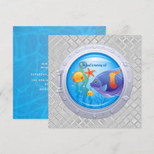 Nautical Birthday Party Invitation