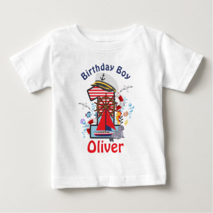 Nautical Birthday Shirt Nautical First Birthday
