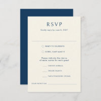 Nautical Blue Fish Stylish Modern Ocean Wedding 