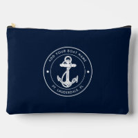 Nautical Boat Anchor and Name Custom Cruise