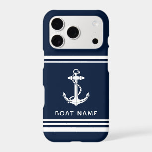 Nautical Boat Anchor Navy Blue Custom