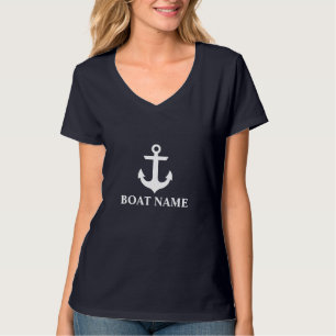 Nautical Boat Name Women's FB T-Shirt