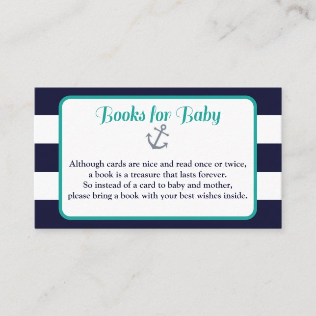 Nautical Books Request Inserts (Front)