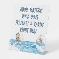 Nautical Boy Sailor Teddy Bears Baby Shower Gift