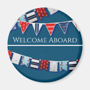 Nautical Bunting Magnet