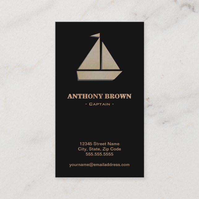 Nautical Business Card (Front)