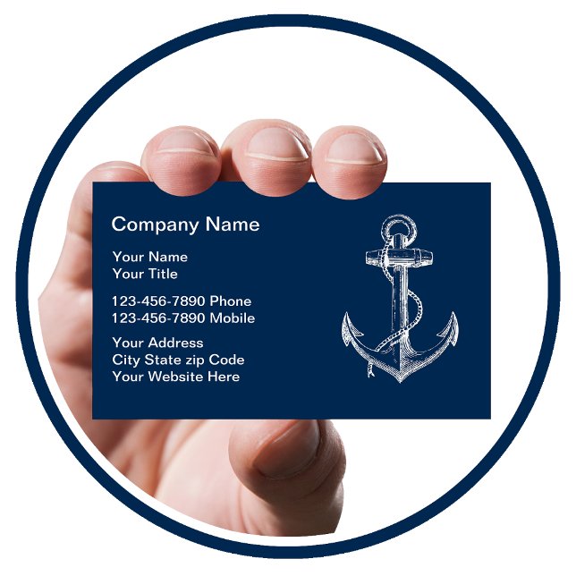 Nautical Business Cards (Creator Uploaded)