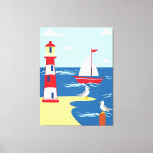 Nautical Canvas Print
