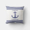 Nautical Captain Blue Anchor Add Name