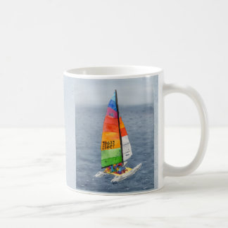 Nautical Catamaran Sailboat Ocean Photo Coffee Mug