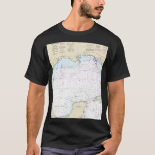 Nautical Chart Gulf of Mexico T-Shirt