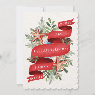 Nautical Christmas Greeting Card