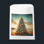 Nautical/Coastal/Christmas tree beach Favour Bags<br><div class="desc">escape</div>