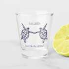 Nautical coastal wedding favour Sea turtles