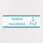 Nautical Colour Coded Clothing Name Labels