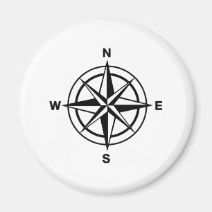 Nautical Compass Magnet