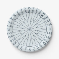 Nautical Compass Rose Seaside Wedding