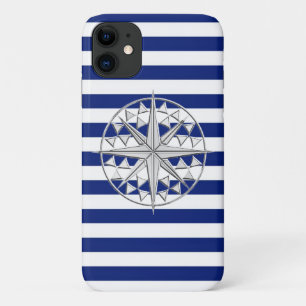 Nautical Compass Star iPhone 11 Case