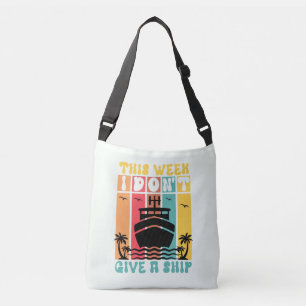 Nautical Cross Body Bag for Cruise Lovers