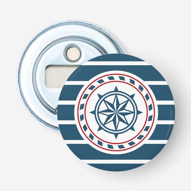 Nautical design bottle opener (Front)