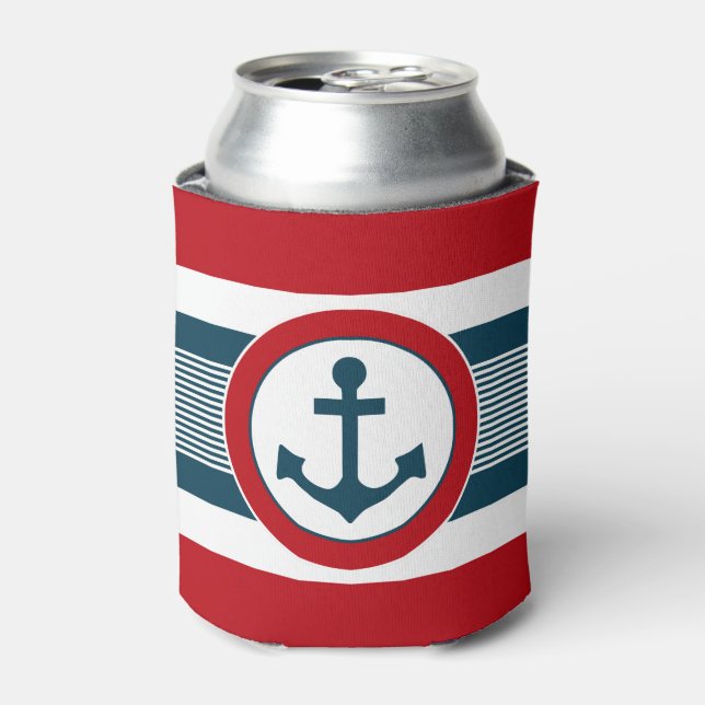 Nautical design can cooler (Can Front)