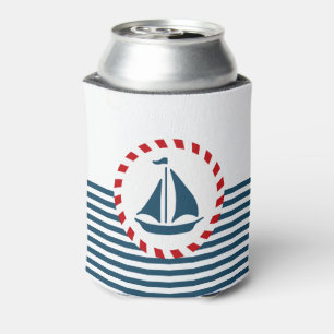 Nautical design can cooler