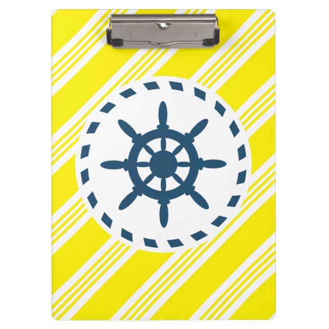 Nautical design clipboard (Front)