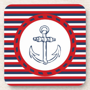 Nautical design coaster