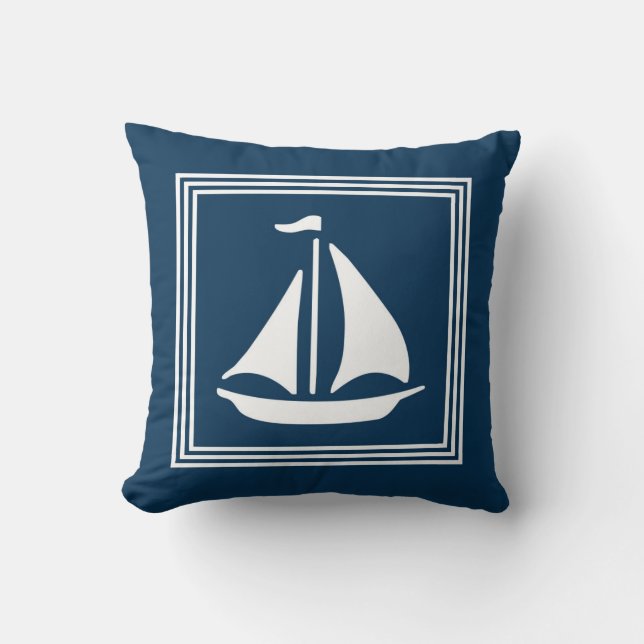 Nautical design cushion (Front)