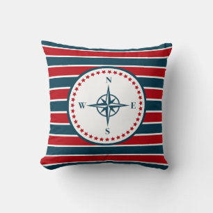 Nautical design cushion