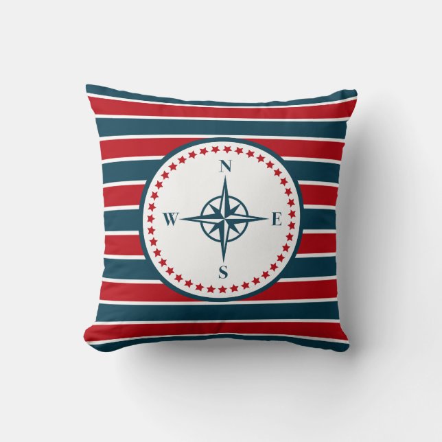 Nautical design cushion (Front)