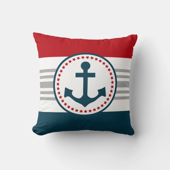 Nautical design cushion (Front)