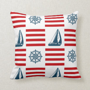 Nautical design cushion