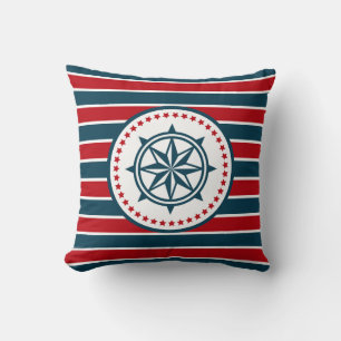 Nautical design cushion
