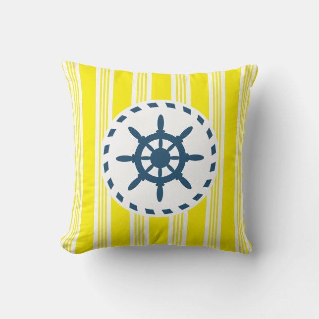 Nautical design cushion (Front)